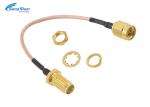 50ohm Antenna RF Cable Assemblies SMA Male Straight Plug Data Transmission