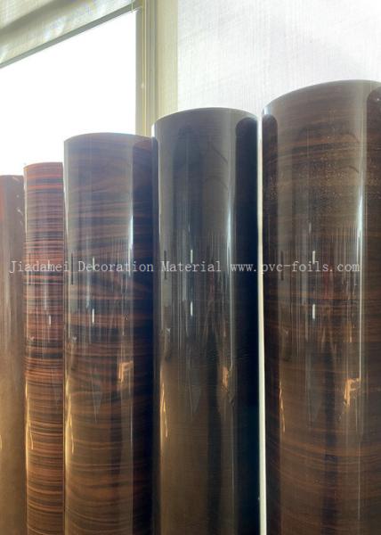 Buy cheap High Gloss Wood Grain PVC Decorative Film For Flat Lamination Width 1260mm from wholesalers