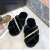 Buy cheap EUR36 - 41 Warm Furry Luxury Fur Slippers For Women from wholesalers