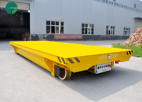 15T Steel Mill Railway Electrical Battery Operated Transfer Cart