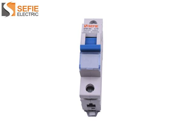 Buy cheap 4P 20a Din Rail Circuit Breaker Long Electrical Endurance Bakelite Material from wholesalers