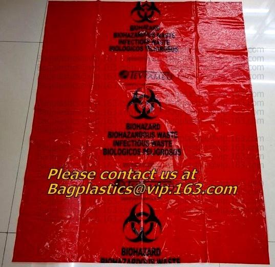 Buy cheap Biohazard Waste Bags, Biohazard Garbage, Waste Disposal Bag, Blue bags, sacks, medical clinics, doctors offices nursing from wholesalers