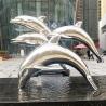 Buy cheap Fuxin Animal Life Size Dolphin Stainless Steel Animal Sculpture Contemporary from wholesalers