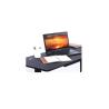 Buy cheap 60-72 Inch Black Wooden Recording Studio Table Workstation with Electric Height Control from wholesalers