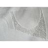 Buy cheap 250cm Polyester Mattress Fabric White Knitted Jacquard Fabric from wholesalers