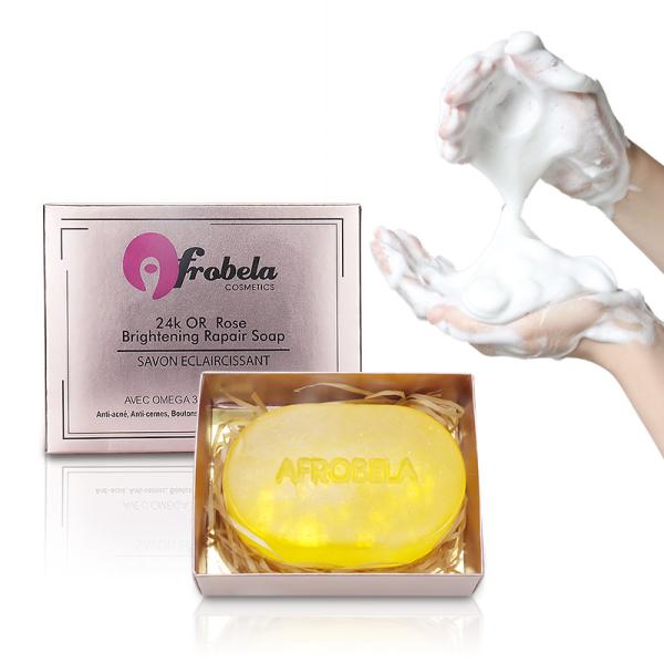 Buy cheap Private Label 24k Gold Rose Soap Skin Care Whitening Bar Soap from wholesalers