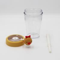 Buy cheap Creative Design Leak-Proof BPA Free Kids Plastic Water Bottle with Straw product