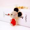 Buy cheap Metal Year Of The Rat Keychain 6cmx3.6cm Size Rhinestone Material from wholesalers