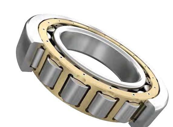 NU302N 5 - 100mm Thick Machine Tool Steel Cylindrical Roller Thrust Bearing