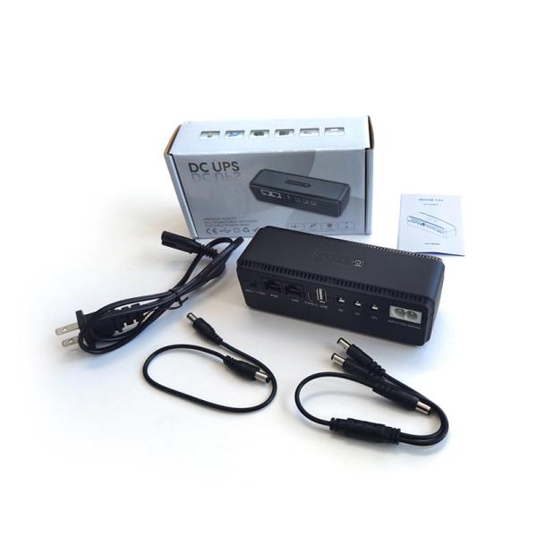 Buy cheap DC 12V UPS Backup Power Small Size 18w 10400mah Mini Ups Power Supply from wholesalers