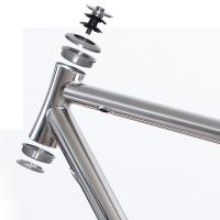 Buy cheap Alloy Ti Bicycle Parts Threadless Headset 44mm External 11/8" Steer Tube product