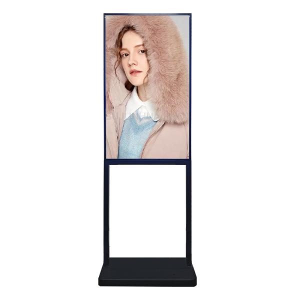 Shop Entrance 43" Single Screen Wifi Digital Signage Kiosk Floorstanding
