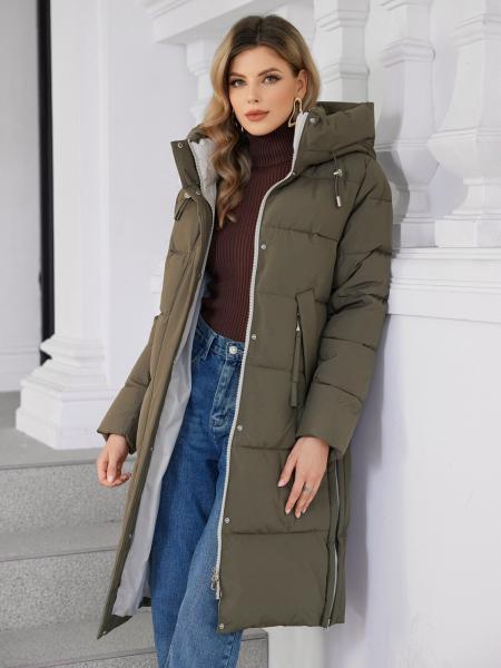 Buy cheap Stylish Mid Length Woman Down Jacket For Fashionable Women from wholesalers