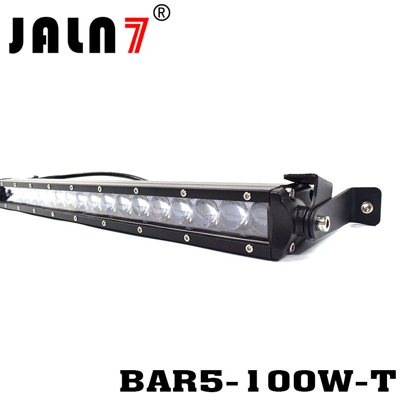 LED Light Bar JALN7 20Inch 100W Lens CREE Original Spot LED Driving Lamp Super Bright Off Road Lights LED Work Light
