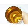 Buy cheap M11 Thread Screw Aluminum Collapsible Tubes , Hand Cream Tube With Golden Inner Coating from wholesalers