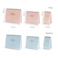Buy cheap Weekly Cardboard Desk Calendar Custom 14sheets 230gsm Promotion CMYK Printing product