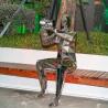 Buy cheap Stainless Steel Sculpture for Public Space Mirror Polishing Photographer Statue from wholesalers