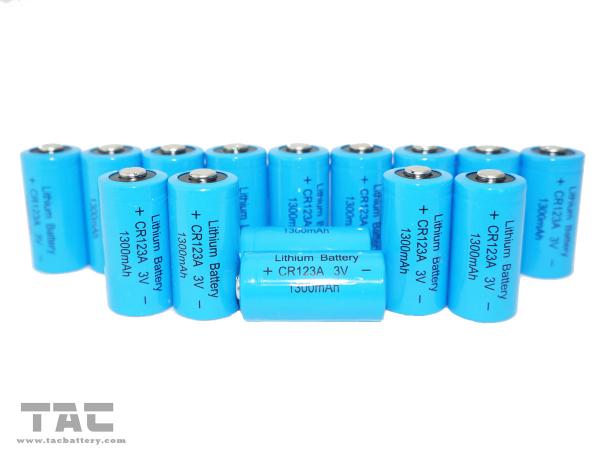 Buy cheap High Energy Density Lithium Battery 3.0V CR123A 1300mAh Flash Light from wholesalers