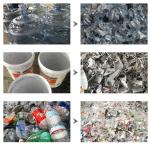 Heavy Scrap Waste Plastic Bucket Bottle Car Shell Carton Box Cardboard Solid