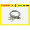 Buy cheap EEG cable,DIN1.5 socket,1m,Gold plated copper, medical eeg cable from wholesalers