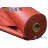 Buy cheap Double Sides Silicone Rubber Coated Fiberglass Fabric With Grey Color from wholesalers