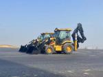 Mexico Market SNSC 388 Backhoe Loader Excavator 2740mm Bucket Dumping Height 75