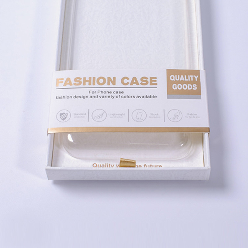 Wholesale Blister Packaging Mobile Phone Case Retail Box Packaged Window Paper Boxes For Cell Phone