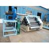 Buy cheap 1400 60-80m / Min N Flute Corrugated Cardboard Making Machine Paperboard Single Facer from wholesalers