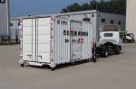 Normal Driver's Seat Next-Gen 4*2 Diesel Container Cargo Van Truck For Urban