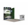 Buy cheap Advertising Trade Show Booth Displays Dye Sublimation Printing Various Shapes from wholesalers