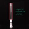 Buy cheap Clear Glass Beaker Bong Attachments Glass Downstem Diffuser 14mm To 14mm from wholesalers
