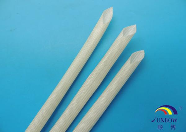 Buy cheap Insulation Acrylic Fiberglass Sleeving / Fiber Glass Wire Sleeve for Electrical Lamp from wholesalers