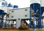 Dry Mix Concrete Batching Plant For Large Scale Building / Bridge Construction