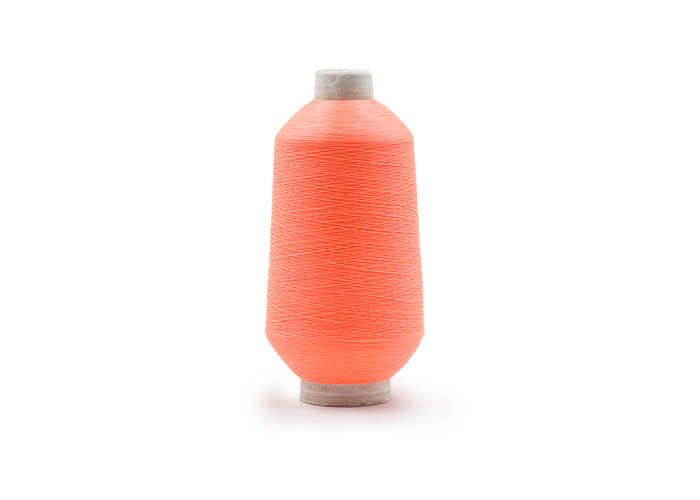 Industrial Nylon Elastic Yarn 70D/24F/2 , Nylon Textured Yarn For Dyeing