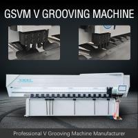 Buy cheap Industrial Sheet Metal Grooving Machine For Cupboard Cabinet Making Machine product