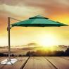 Buy cheap Beer Starbucks Outdoor Garden Patio Umbrella With Red Crank Handle Led Light from wholesalers