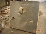 Ball Mill Liners High Cr Cast Iron Cr18 Chute Liners Mining Industry