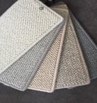 100% wool carpet Just Backing pile height 9mm