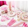 Buy cheap Unicorn Party Dinnerware Plates Cup Supplies Baby Shower Disposable Tableware Set Kids Birthday Party Paper from wholesalers