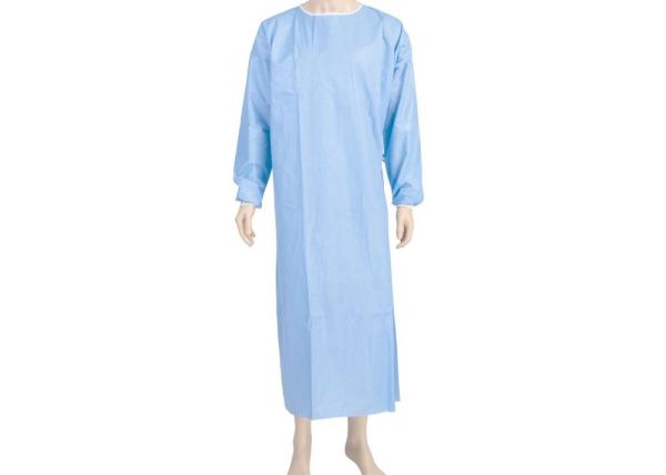 Buy cheap Non Woven Disposable Surgical Gown / Medical Clothing With Knitted Sleeve from wholesalers