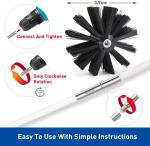 15 Feet Lint Remover Brush 0.6KG Synthetic Brush Head