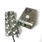Buy cheap 5000ml 1.7MHz 250W 10 Head Ultrasonic Mist Maker Stainless Steel Shell Ut Transducer from wholesalers