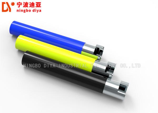 Buy cheap Silver Color Lean Pipe DY183 , 28MM Colorful Plastic Coated Steel Tube from wholesalers