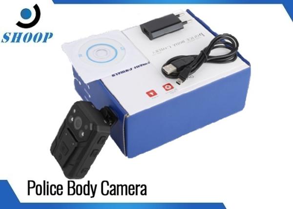1296p HD Police Law Enforcement Body Camera 3500mAh Battery With 2 Inch TFT -