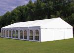 PVC Tarpaulin Garden Party Tent , Outside Tent Weddings 5 M Bay Distance