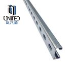 1.5mm Thickness Slotted Strut Channel For Construction Carbon Steel Photovoltaic