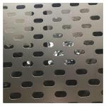 Slotted Hole Perforated Metal Sheet Stainless Steel Galvanized Steel Carbon