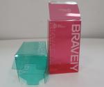 0.2mm Folding Clear PVC Packaging Box Glossy Varnishing