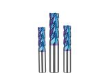 Buy cheap HRC55 ° Flat End Mill Cutter High Performance Tungsten Carbide Milling Cutters Nano Coated Co 12% from wholesalers