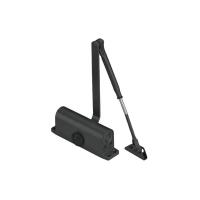 Buy cheap Black Aluminum Door Closer For Glass And Wood Door 145x57x37mm Dimensions product